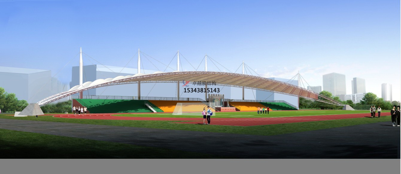 濮陽<font color='red'>膜結構看臺</font>效果圖大全