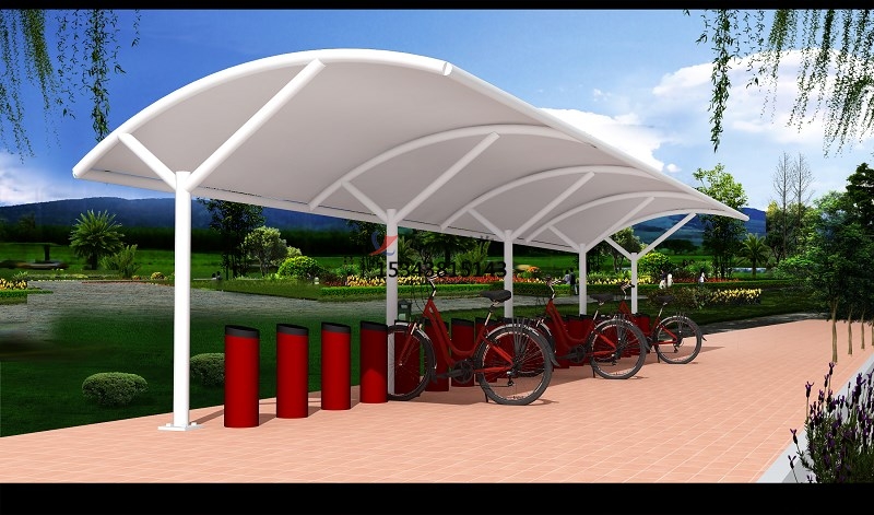 重慶<font color='red'>膜結構車棚</font>效果圖【效果分享】