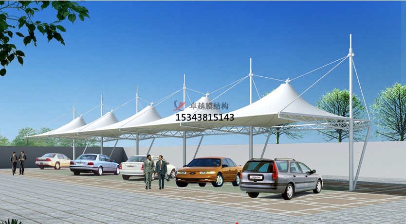 長治<font color='red'>膜結構車棚</font>效果圖分享