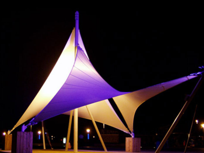 定制PVDF景觀膜結構，開啟建筑個性化大門