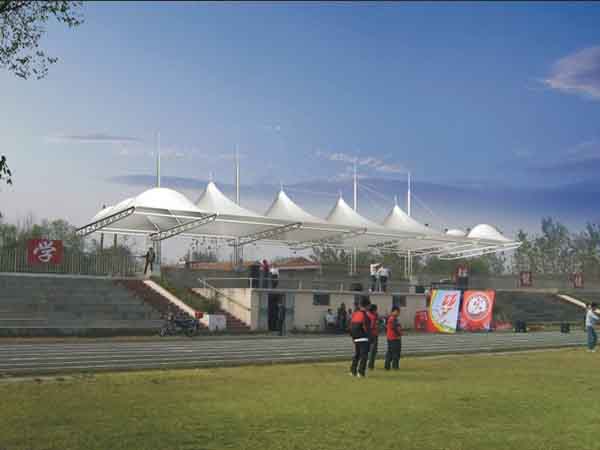 <font color='red'>膜結構看臺</font>的設計與施工挑戰