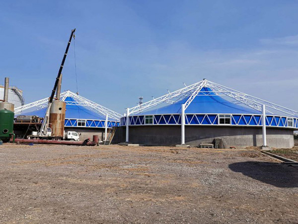 隨動式污水池膜結構加蓋的一些優勢