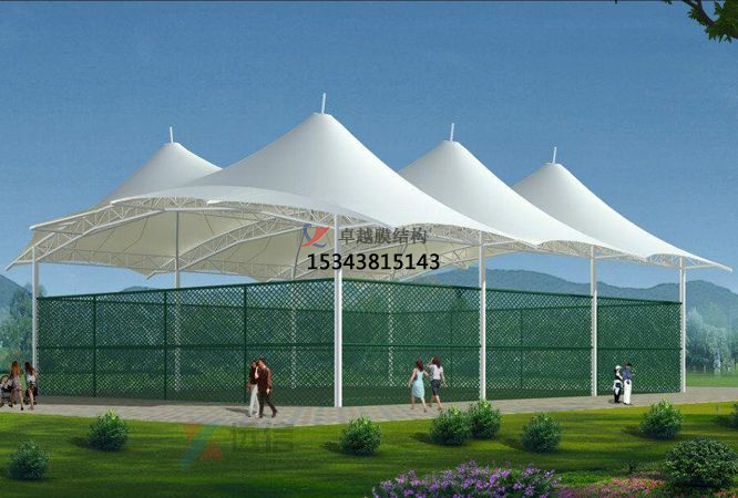  足球場(chǎng)膜結(jié)構(gòu)雨棚破損如何修復(fù)？