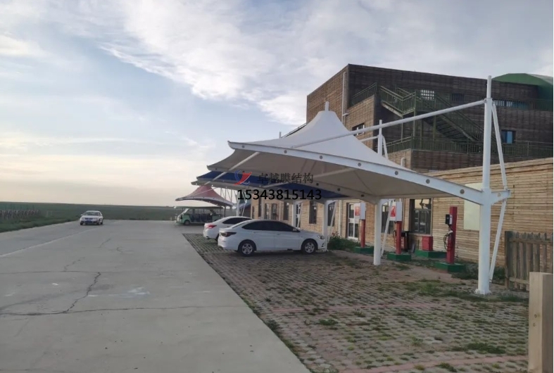 洛陽膜結構公司洛陽機動車棚【專業廠家】