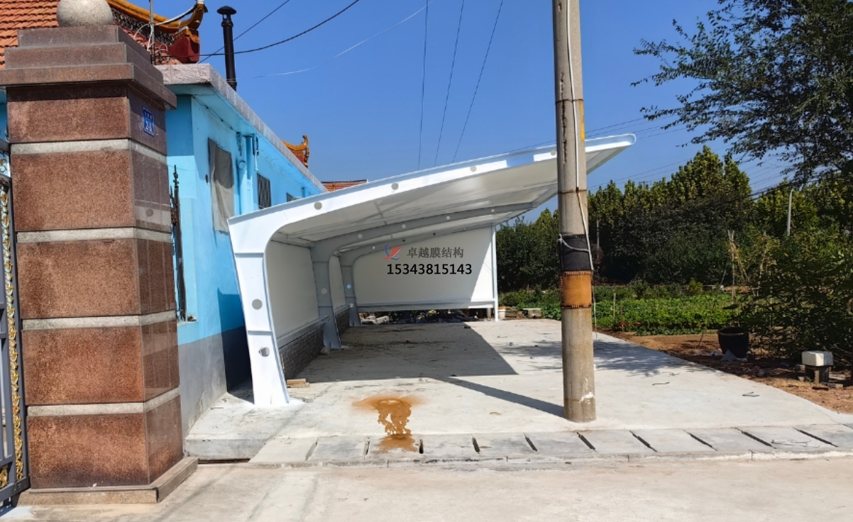 滄州電動車棚——滄州膜結構公司【專業廠家】