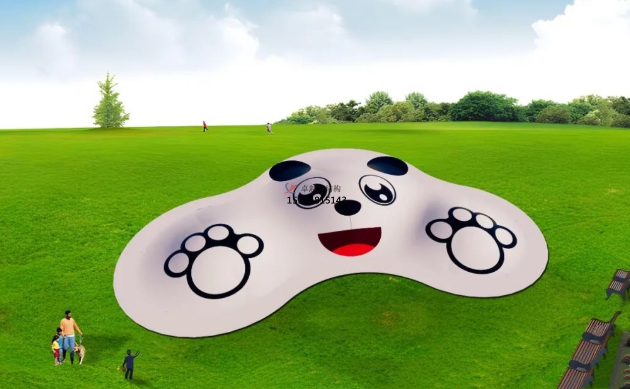 渭南蹦蹦云——渭南膜結構公司【專業廠家】