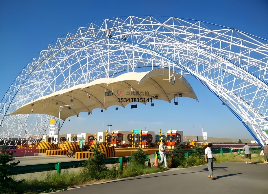 廣元膜結構公司【收費站膜結構】廣元膜結構廠家