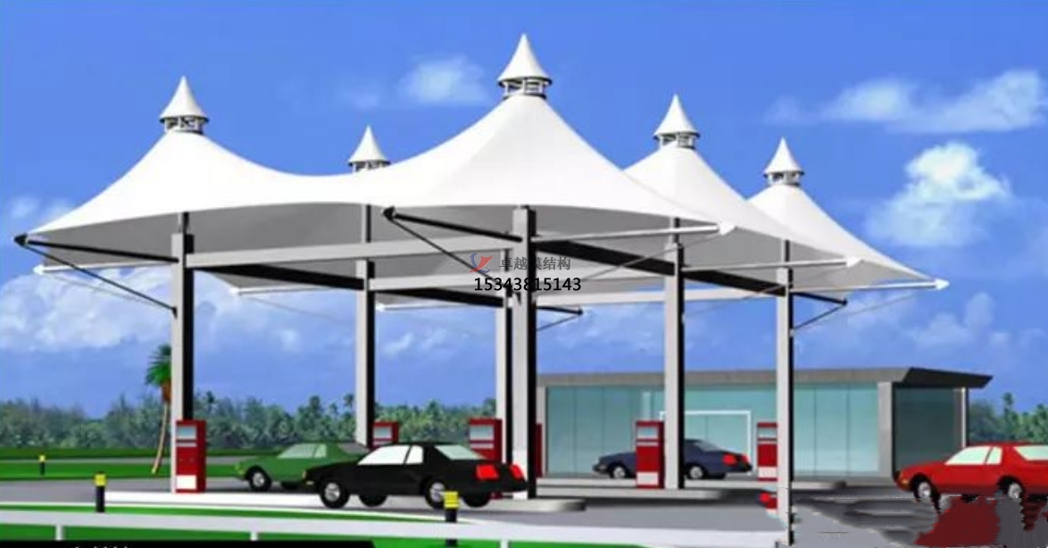 南平膜結構公司【加油站膜結構頂棚】南平<font color='red'>膜結構廠家</font>
