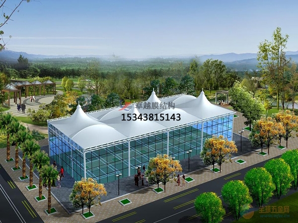 鞍山膜結(jié)構公司【PTFE膜結(jié)構羽毛球場】鞍山膜結(jié)構廠家