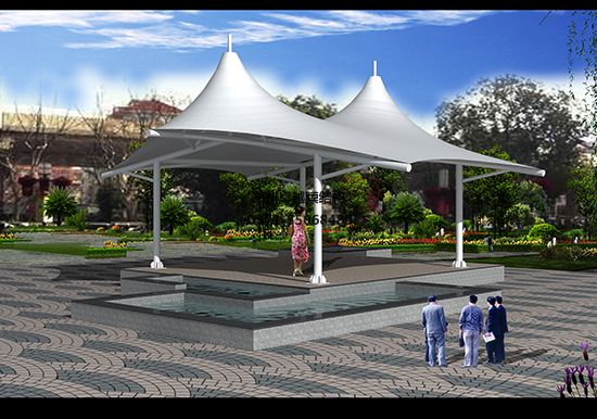 南陽市鄧州縣人民醫院六角景觀膜