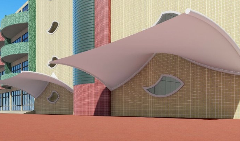 天津市張拉膜看臺【天津市益中學校等】專業生產廠家