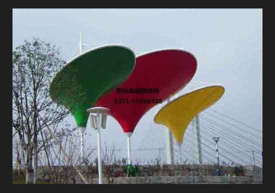 呂梁地下入口膜結構/膜結構頂棚/地下出入口膜結構罩棚