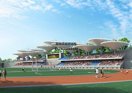 武漢張拉膜景觀/看臺遮陽棚專業廠家【質量保證】